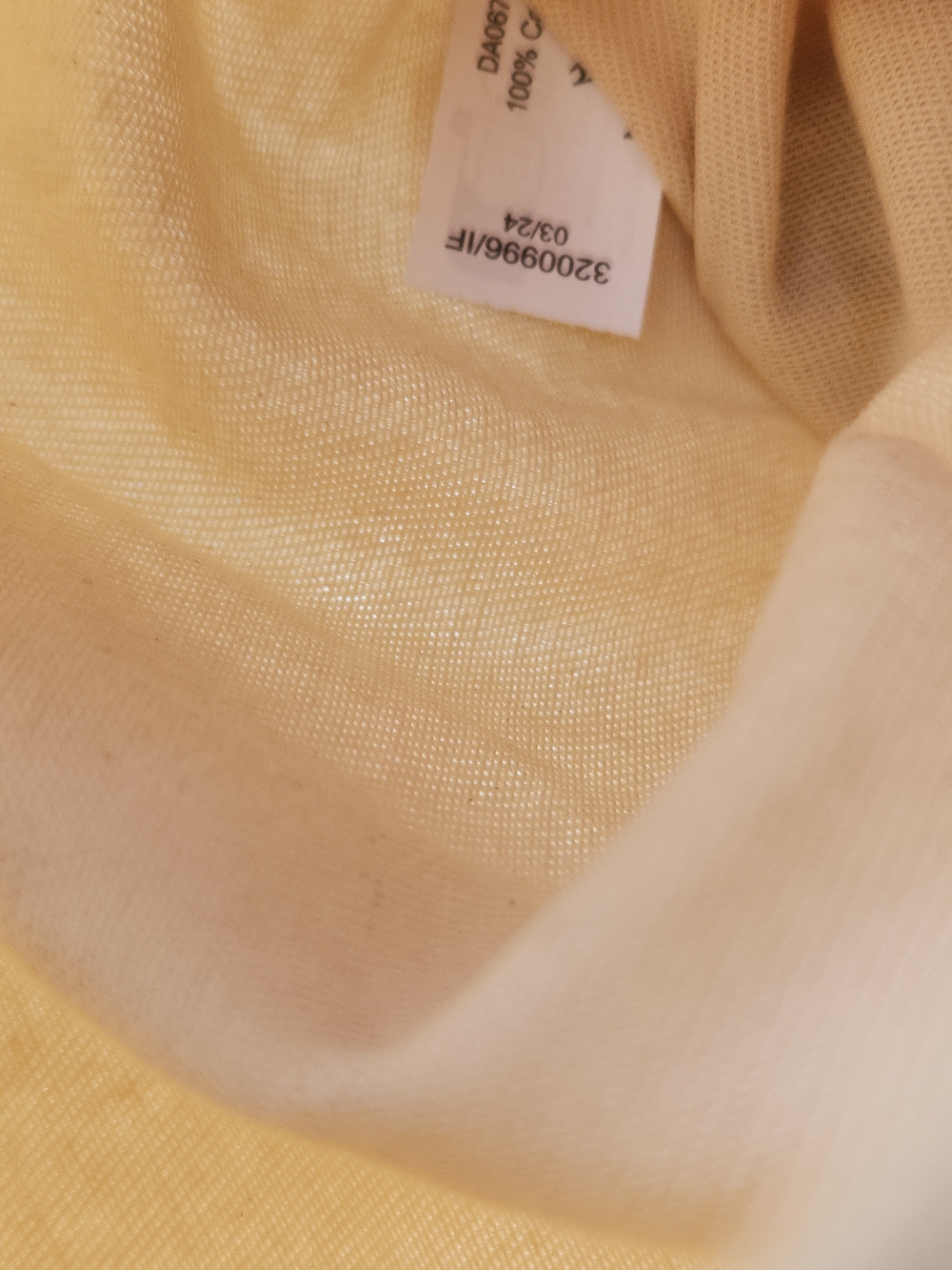 Louis Vuitton Cream Canvas Dust Bag with Teal Logo - Picture 3 of 5